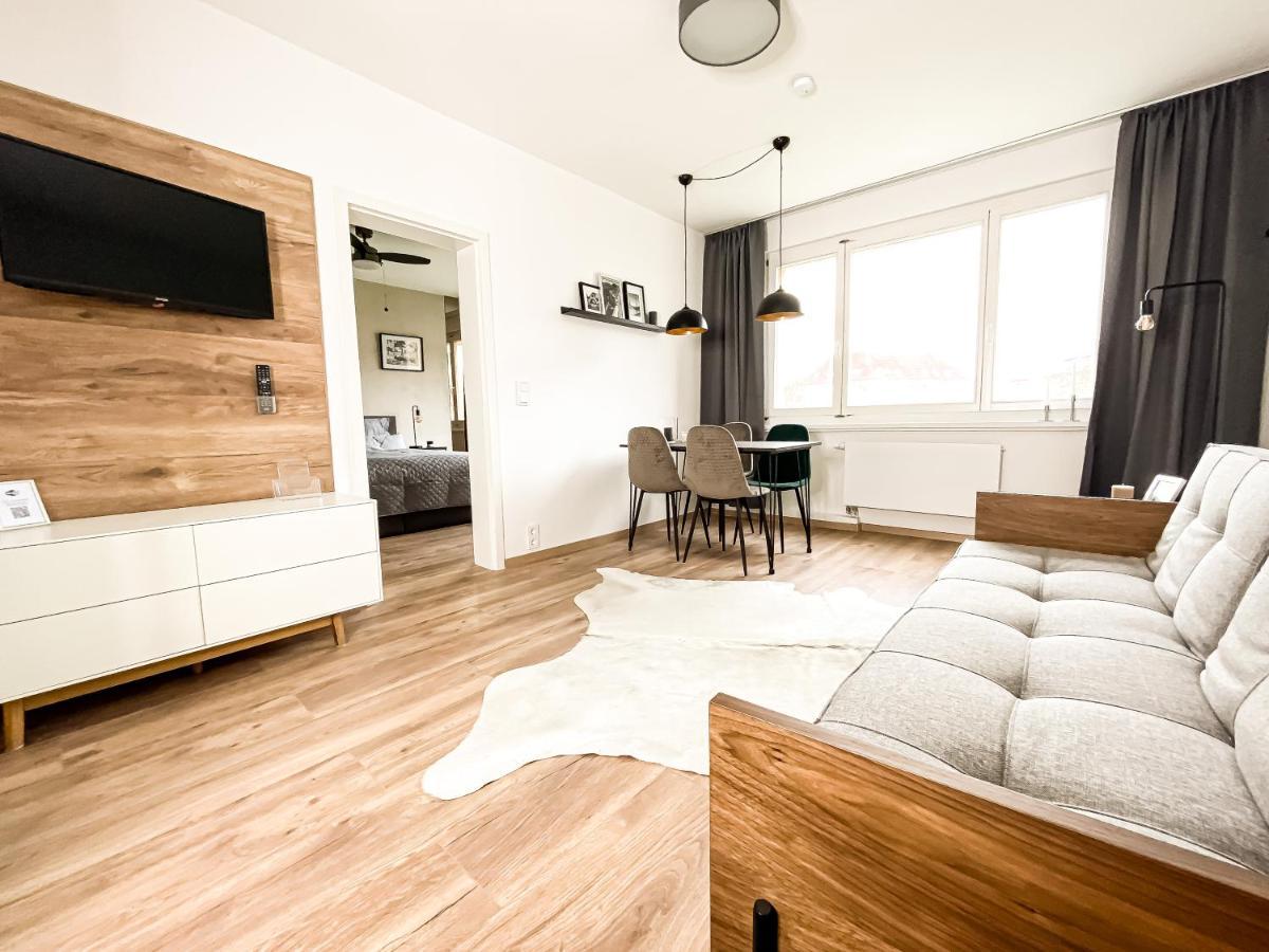 Modernes, Mediales Apartment, Naehe Der Neuen Leipziger Messe, Bis Vier Personen Buitenkant foto